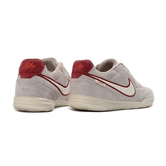 Nike Tiempo Streetgato Gray and Red Indoor IC Football Boot