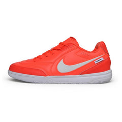 Nike Tiempo Streetgato Red and White Indoor IC Football Boot