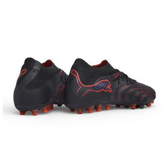 Puma Future 8 Elite Black and Red Multi Ground MG Football Boot