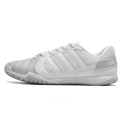 Sapatilhas de futsal Adidas Top Sala IC brancas e cinzentas - VN Esportes