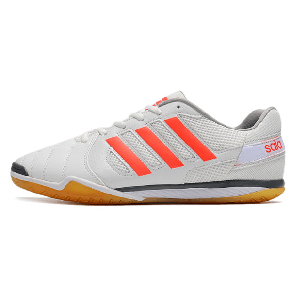 Adidas Top Sala IC Futsal-Schuhe in Weiß und Rosa - VN Esportes