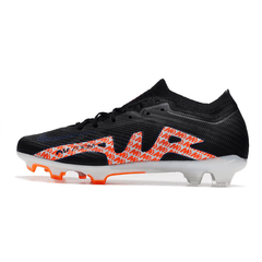 txt
Crampons de football Nike Zoom Mercurial Vapor 15 Elite FG noirs, blancs et orange - VN Esportes