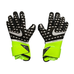 Schwarzer und grüner Nike Phantom Elite Handschuh - VN Esportes