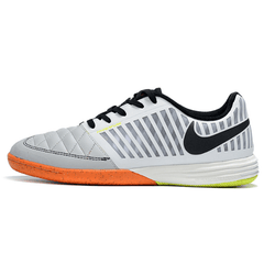 Futsal-Schuhe Nike Lunar Gato II IC, weiß und grau - VN Esportes