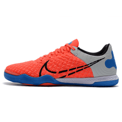 Chuteira Futsal Nike Reactgato IC Rosa e Cinza - VN Esportes