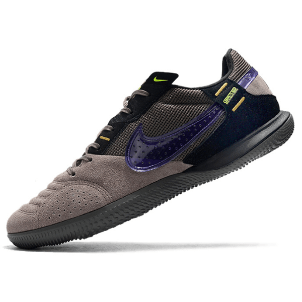 Chuteira Futsal Nike Streetgato IC Cinza e Roxa - VN Esportes